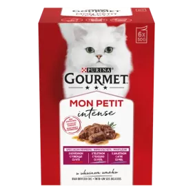 Gourmet Mon Petit teletina/govedina/jagnjetina 6 x 50 g