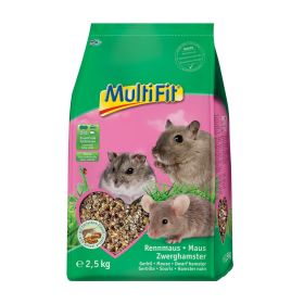 MultiFit hrana za skakače, miši in hrčke 2,5 kg