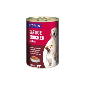 FIT+FUN Zapiski Govedina 400 g konzerva