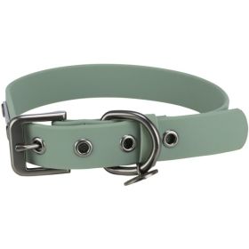 Trixie ovratnica za pse CityStyle PVC sivo-zelena