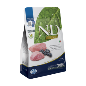 N&D Cat Adult Grain Free jagnje in borovnica 300 g