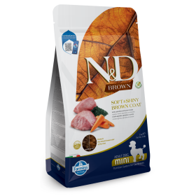 N&D Dog Adult Mini Brown jagnje, spirulina in korenje 2 kg