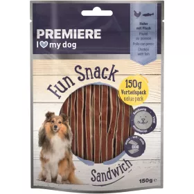 Premiere priboljšek za pse Meat Sandwich piščanec in riba 150 g