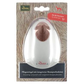 Hunter krtača s posodo za šampon Spa 12x8 cm