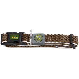 Hunter ovratnica za pse Vario Basic, rjava reflektivna