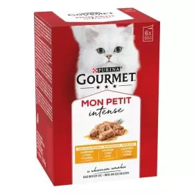 Gourmet Mon Petit puran/piščanec/raca 6 x 50 g