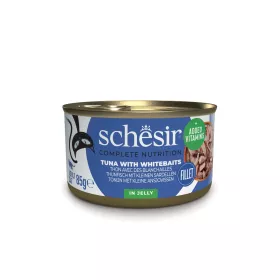 Schesir Cat tuna z ribjimi mladicami, konzerva 85 g