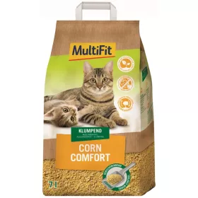 MultiFit pesek za mačke Corn Comfort, 7 l