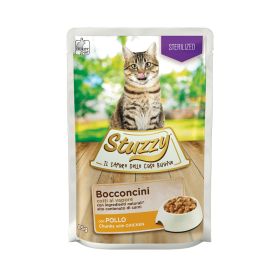 Stuzzy Cat s piščancem za sterilizirane mačke 85 g vrečka