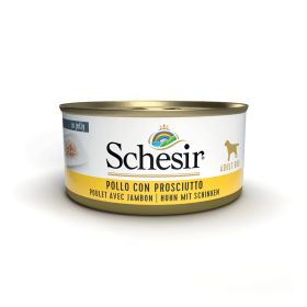 Schesir Piščanec s šunko v želeju 150 g konzerva