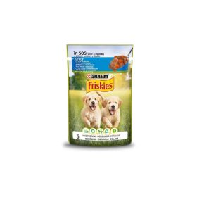 Friskies Junior piščanec in korenje 85 g