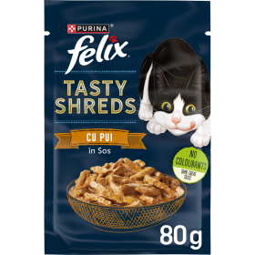 Felix Tasty Shreds perutnina 80 g