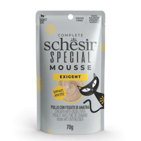 SCHC Special Mousse Exigent piščanec z račjimi jetri vrečke 70 g.