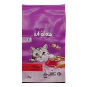 Whiskas 1+ z govedino