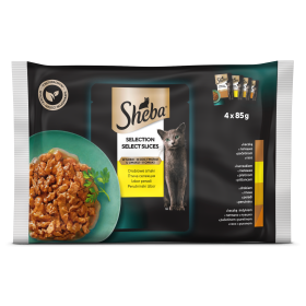 Sheba Selection izbor perutnine v omaki 4 x 85 g