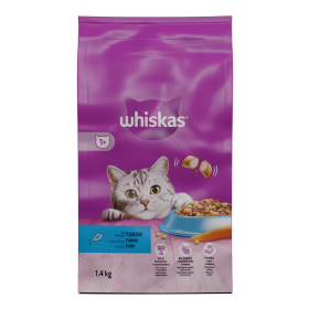Whiskas 1+ tuna 1,4 kg