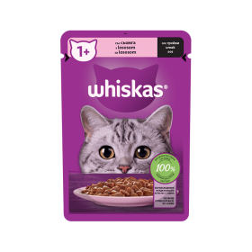 Whiskas 1+ losos v omaki 85 g