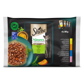 Sheba vrećica Natur mešani izbor v omaki 4 x 85 g