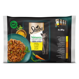 Sheba vrećica Natur izbor perutnine v želeju 4 x 85 g