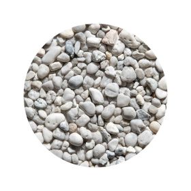 Aqua Prodnati kremen okrogel bel 4/8 mm, 2 kg