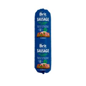 Brit klobasa puran & grah 800 g