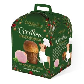 DoggyeBag priboljšek za pse Canettone Gastronomic s šunko 125 g