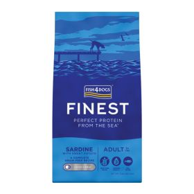 FISH4DOGS Finest Adult large sardine s sladkim krompirjem 12 kg