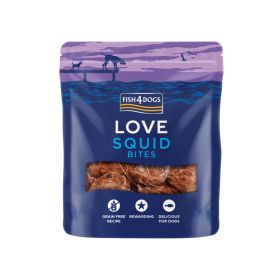 FISH4DOGS Priboljški Love Squid Bites lignji 80 g