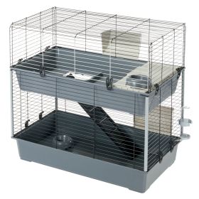 Ferplast kletka za glodavce Rabbit 100 double črna