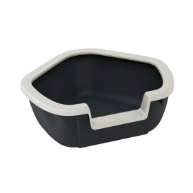 Ferplast Mačke WC Dama odprt kotni 57,5x51,5x22 cm