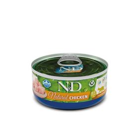 N&D Natural Cat Adult piščanec 70 g konzerva