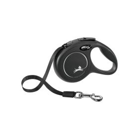 Flexi Classic trak, XS 3 m, črn
