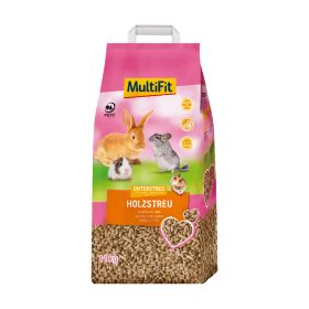 MultiFit Posip lesni peleti za male živali 11 kg