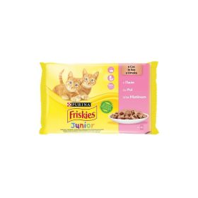 Friskies Cat Junior MP piščanec 4 x 85 g