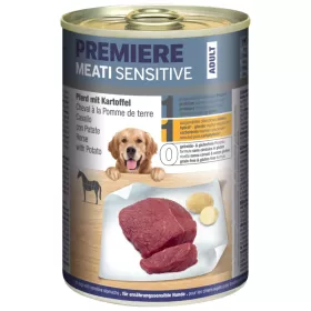 Premiere Dog Meati Sensitive Konj in krompir 400g konzerva