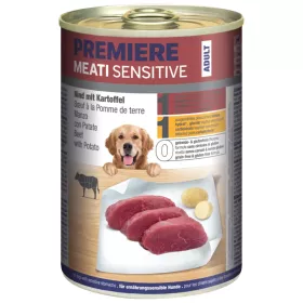 Premiere Dog Meati Sensitive Govedina in krompir 400g konzerva
