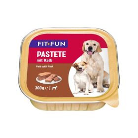 FIT+FUN Pate Adult Teletina 300 g ALU-pak