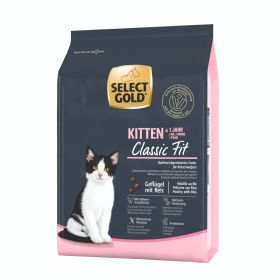 Select Gold Cat Kitten perutnina z rižem
