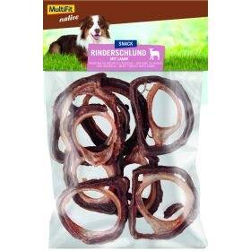 MultiFit priboljšek za pse Native goveje grlo s jagnjetinom 50 g