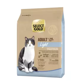 Select Gold Cat Light Adult perutnina z rižem 2,5 kg