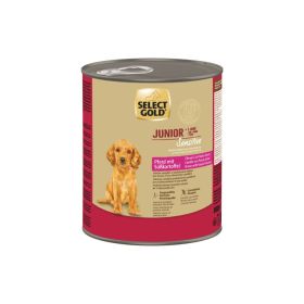 Select Gold Sensitive Junior konj s sladkim krompirjem 800 g konzerva