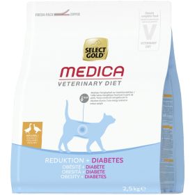Select Gold Cat Medica Obesity & Diabetes perutnina 2,5 kg