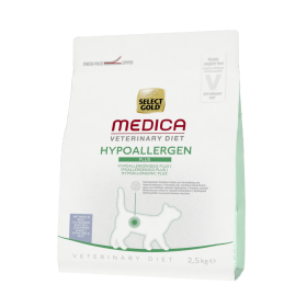 Select Gold Cat Medica Hypoallergenic Plus riba in riž 2,5 kg