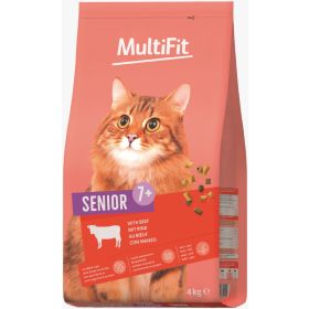 MultiFit Cat Senior govedina 4 kg