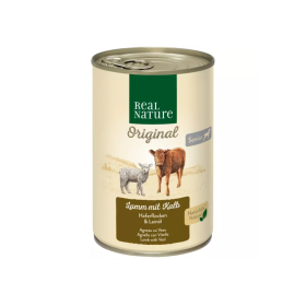 Real Nature Senior jagnjetina in teletina 400 g