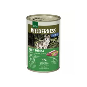 Real Nature Wilderness Adult Deep Forest divja svinja z jelenom 400g konzerva