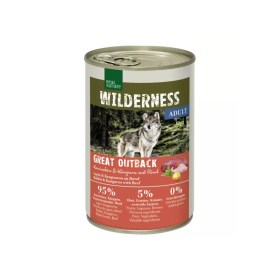 Real Nature Wilderness Adult Great Outback kunec s kengurujem in govedino 400g k