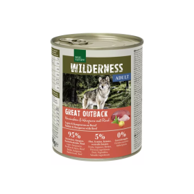 Real Nature Wilderness Adult Great outback kunec s kengurujem in govedino 800g k