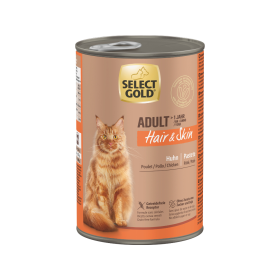 Select Gold Cat Adult Hair&Skin piščanec 400 g