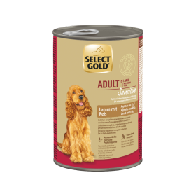 Select Gold Sensitive Adult jagnjetina z rižem 400g konzerva